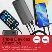 Energizer Power Bank 20000mAh Black - UE20050CC