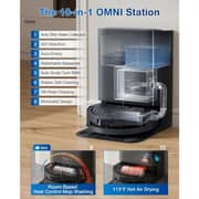 Ecovacs RC DEEBOT T80 Robotic Vacuum Cleaner Black - ECO-RC-T80-OMNI-BL