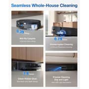 Ecovacs RC DEEBOT T80 Robotic Vacuum Cleaner Black - ECO-RC-T80-OMNI-BL