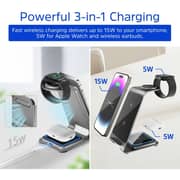Energizer 3-in-1 Wireless Charger Stand Grey - WCP302