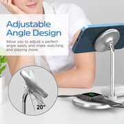 Energizer 3-in-1 Wireless Charger Stand White - WCP303