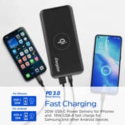 Energizer Power Bank 10000mAh Black - QE10008PQ