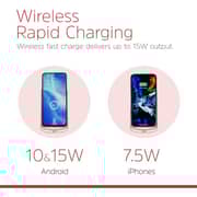 Energizer 3-in-1 Wireless Charger Stand Black - WCP108