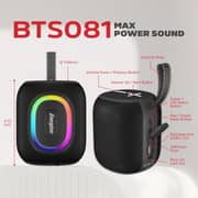 Energizer Portable Bluetooth Speaker Black - BTS-081