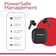 Energizer UB2000 True Wireless Earbuds Black