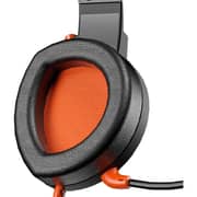 Meetion Wireless On Ear Gaming Headset Black/Orange