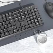 Meetion Wired Keyboard And Mouse Combo Black - C235