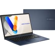 Asus Vivobook 14 (2025) Laptop - 13th Gen / Intel Core i3-1315U / 14inch FHD / 512GB SSD / 8GB RAM / Shared Intel UHD Graphics / Windows 11 Home / English & Arabic Keyboard / Quite Blue / Middle East Version - [X1404VA-NK329W]
