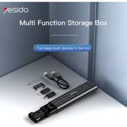 Yesido 6-in-1 USB Data Cable 23cm Black - CA114