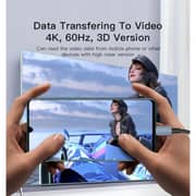 Yesido Type-C To HDMI Video Cable Adapter 2m Black - HM10