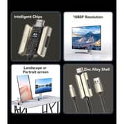 Yesido USB Charging Lightning To HDMI Cable 2m Gold - HM12