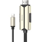 Yesido Lightning To HDMI Cable 2m Gold - HM13