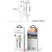 Yesido Lightning To HDMI Cable 2m Gold - HM13