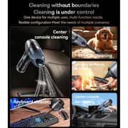 Yesido 2-in-1 Car Vacuum Cleaner Black - VC08