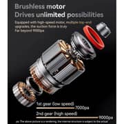 Yesido 2-in-1 Car Vacuum Cleaner Black - VC08