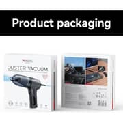 Yesido 2-in-1 Car Vacuum Cleaner Black - VC08
