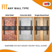 WB Swivel Wall Bracket for TV 32