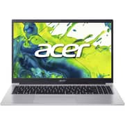 Acer Aspire Lite 14 (2025) Laptop - Intel Core 3-N355 / 14inch WUXGA / 512GB SSD / 8GB RAM / Windows 11 Home / English & Arabic Keyboard / Light Silver / Middle East Version - [AL14-32P-30PG]