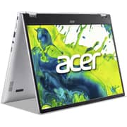 Acer Aspire Spin 14 2-in-1 Convertible (2025) Laptop - 1st Series / Intel Core Ultra 5-115U / 14inch WUXGA / 1TB SSD / 16GB RAM / Windows 11 Home / English & Arabic Keyboard / Light Silver / Middle East Version - [ASP14-51T-59WY]
