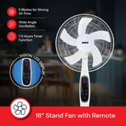 Sanford BS Stand Fan With Remote - SF901SFN