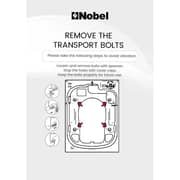 Nobel Front Load Washer 6 kg - NWM775