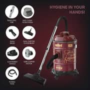Sanford Drum Vacuum Cleaner Black/Yellow - SF898VC BS