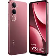 Vivo Y31 5G 256GB 8GB RAM Rose Red Dual Sim Smartphone