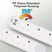 Winning Star Extention Socket 2000W - ST-1200U-3