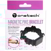 Onetech M-Pins Wrist Band Pin Holder Black