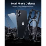 ESR Classic Magnetic Case And Screen Protector Clear/Black iPhone 17 - 1A889