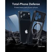 ESR Classic Magnetic Case And Screen Protector Clear/Black iPhone 17 Pro Max - 1A892