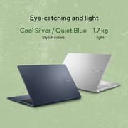 Asus Vivobook 15 (2025) Laptop - AMD Ryzen 7-7730U / 15.6inch FHD / 512GB SSD / 16GB RAM / Shared AMD Radeon Graphics / Windows 11 Home / English & Arabic Keyboard / Quiet Blue / Middle East Version - [M1502YA-BQ137W]
