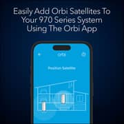 Net Gear Orbi 970 Series Quad-Band Mesh Sytem - RBE970-100EUS