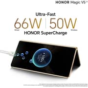 Honor Magic V5 5G 512GB 16GB RAM Reddish Brown Dual Sim Smartphone + Choice Speaker + Watch 4 + V5 Case