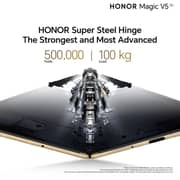 Honor Magic V5 5G 512GB 16GB RAM Black Dual Sim Smartphone + Choice Speaker + Watch 4 + V5 Case