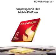 Honor Magic V5 5G 512GB 16GB RAM Black Dual Sim Smartphone + Choice Speaker + Watch 4 + V5 Case