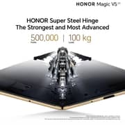 Honor Magic V5 5G 512GB 16GB RAM Dawn Gold Dual Sim Smartphone + Choice Speaker + Watch 4 + V5 Case