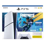 Sony PlayStation 5 Console (CD Version) - Middle East Version + Fortnite Flowering Chaos Bundle