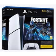 Sony PlayStation 5 Console (Digital Version) White + FORTNITE FC Voucher