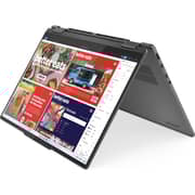 Lenovo Yoga 7 14IML9 2-in-1 Convertible (2025) Laptop - 1st Series / Intel Core Ultra 7-155U / 14inch WUXGA / 512GB SSD / 16GB RAM / Shared Intel Graphics / Windows 11 Home / English & Arabic Keyboard / Storm Grey / Middle East Version - [83DJ00HQAX]