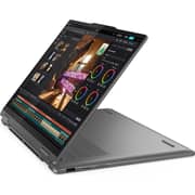 Lenovo Yoga 7 14IML9 2-in-1 Convertible (2025) Laptop - 1st Series / Intel Core Ultra 7-155U / 14inch WUXGA / 512GB SSD / 16GB RAM / Shared Intel Graphics / Windows 11 Home / English & Arabic Keyboard / Storm Grey / Middle East Version - [83DJ00HQAX]