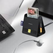 Pawa Smart Card Reader Black - PW-ATCDR143-BK