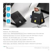 Pawa Smart Card Reader Black - PW-ATCDR143-BK
