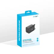 Pawa Retro Charger Black - PW-TCRT45UK-BK