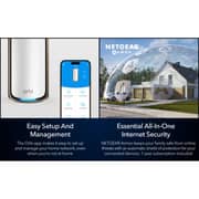 Netgear Orbi 970 Series Quad Band WiFi 7 Mesh Router with 1 Satellite - RBE972S-100EUS