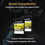 Suneast Ultimate Pro Memory Card 128GB Black/Gold - SE-FS2128G26W1F