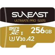Suneast Ultimate Pro Memory Card 256GB Black/Gold - SE-MS1256G23W1F
