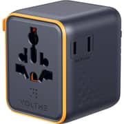 Voltme 5-in-1 Universal Travel Adapter Black - F4029