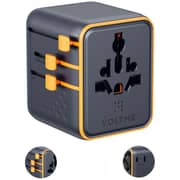 Voltme 5-in-1 Universal Travel Adapter Black - F4029
