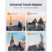 Voltme 5-in-1 Universal Travel Adapter Black - F4029